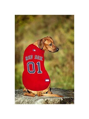 MLB Team Jersey for Dogs Boston Red Sox licensed Cooperstown Large New with Tag